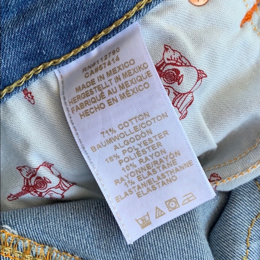 TRUE RELIGION NEW! Skinny Curvy Stretch Jeans - Picture 13 of 15